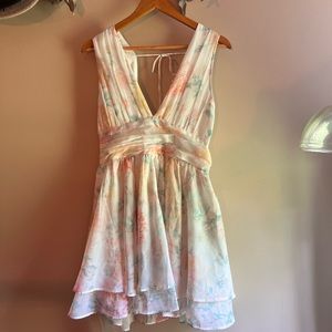 ABERCROMBIE AND FITCH light floral dress